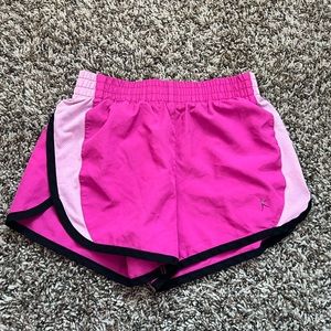 HOT PINK ATHLETIC KIDS SHORTS
